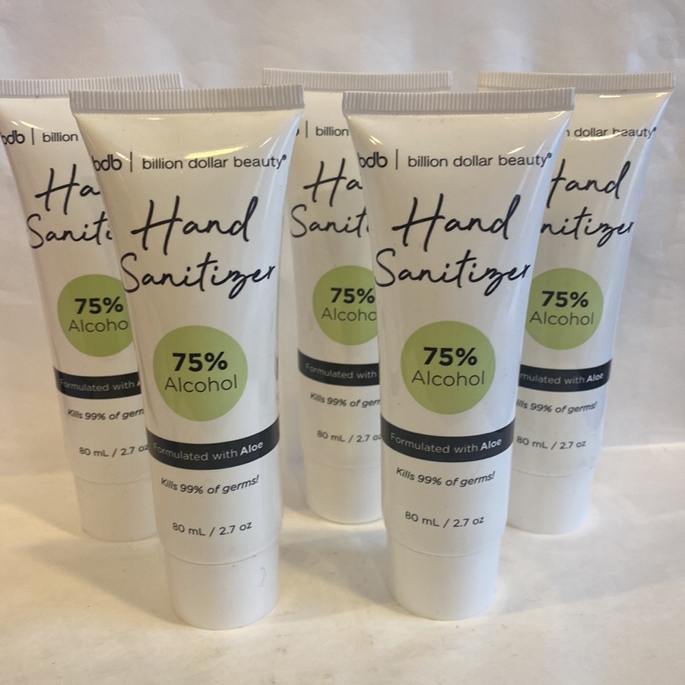 BILLION DOLLAR BROWS BDB 2.7oz Hand Sanitizer
Set of 5 $30 NIP
